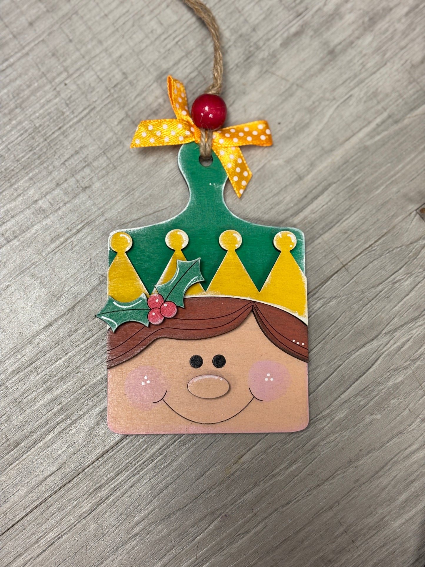 Christmas breadboard ornaments