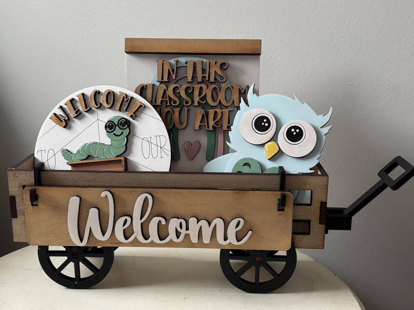 Welcome to our classroom interchangeable set for wagon/shelf