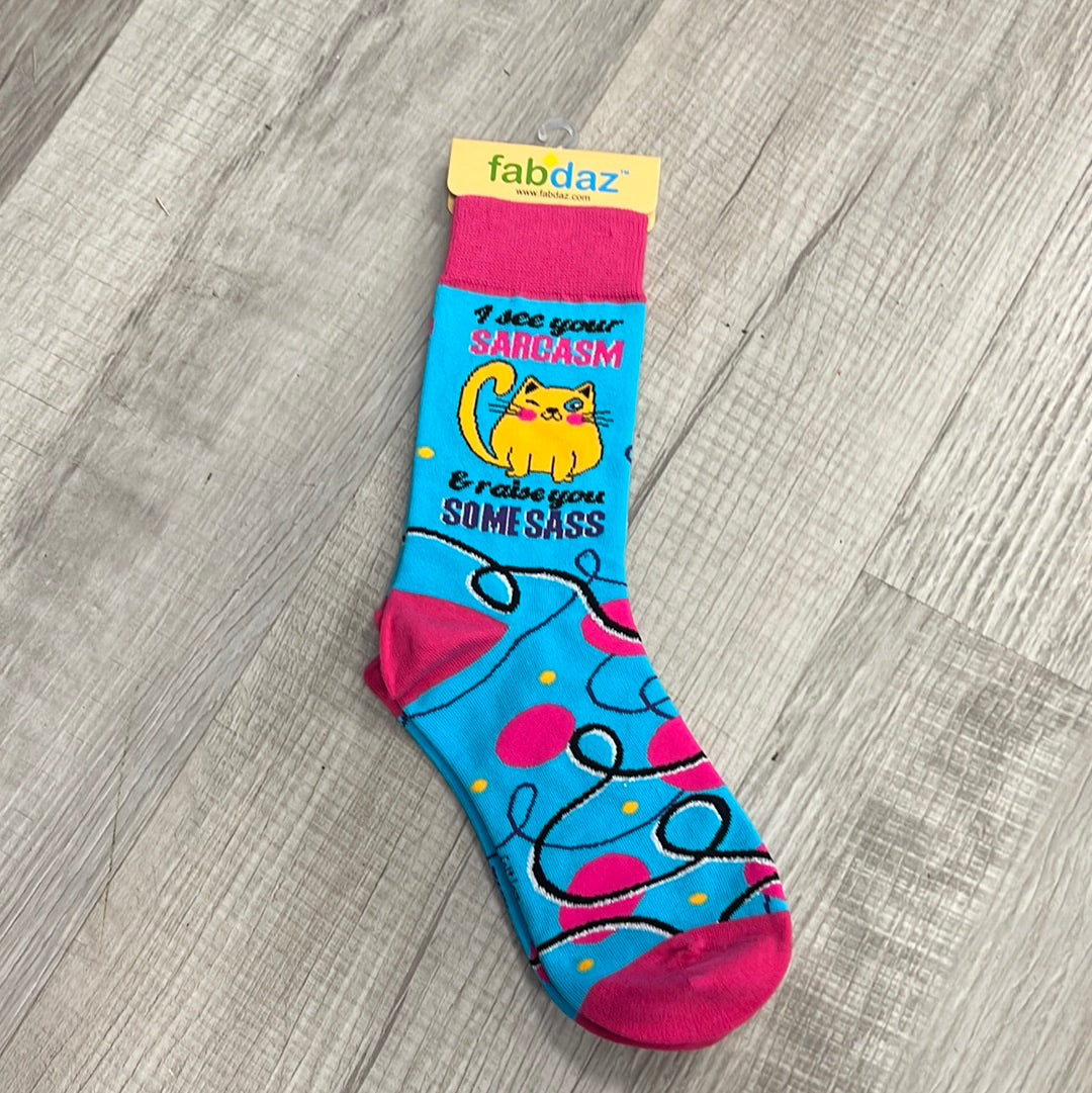 I see your sarcasm and raise you some sass( cat)