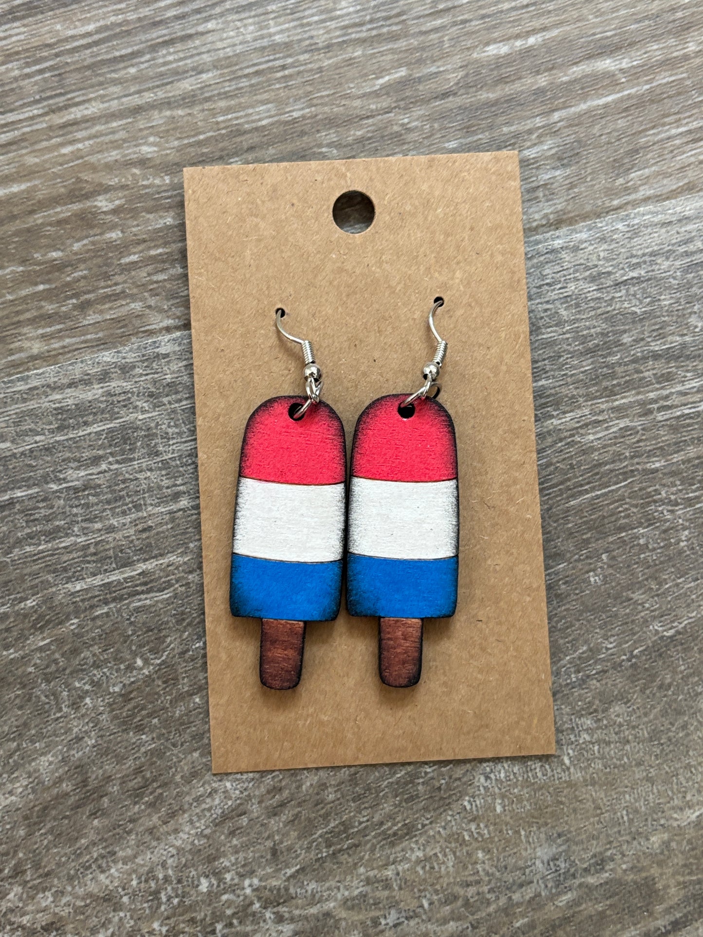 Patriotic earrings