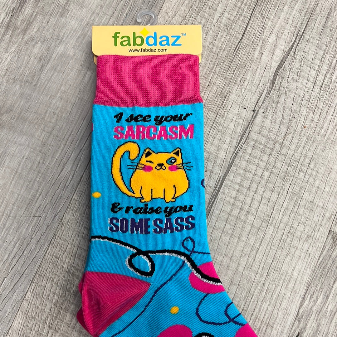 I see your sarcasm and raise you some sass( cat)