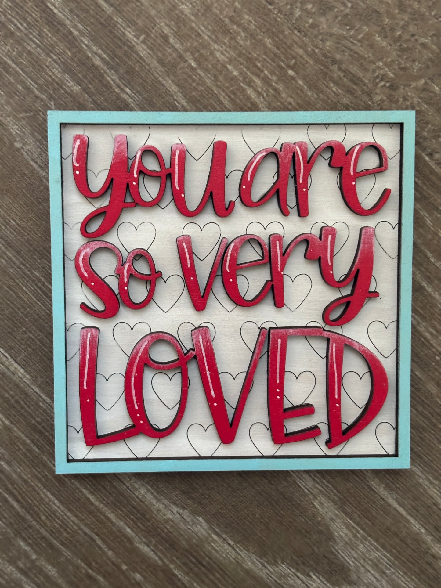 Valentine’s square inserts