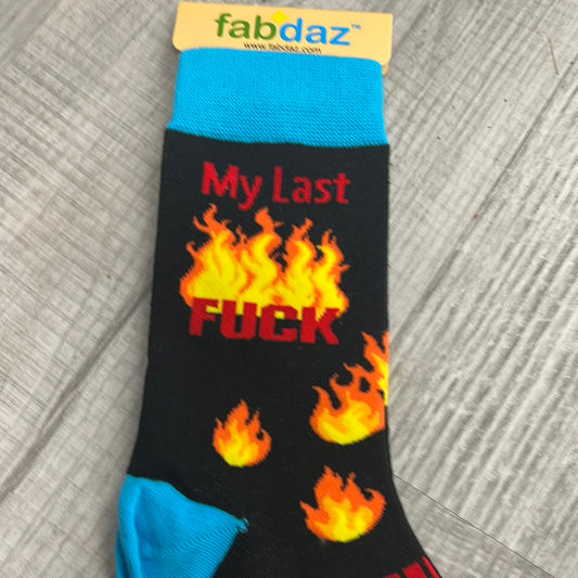 My last f!ck , burn b@tch burn