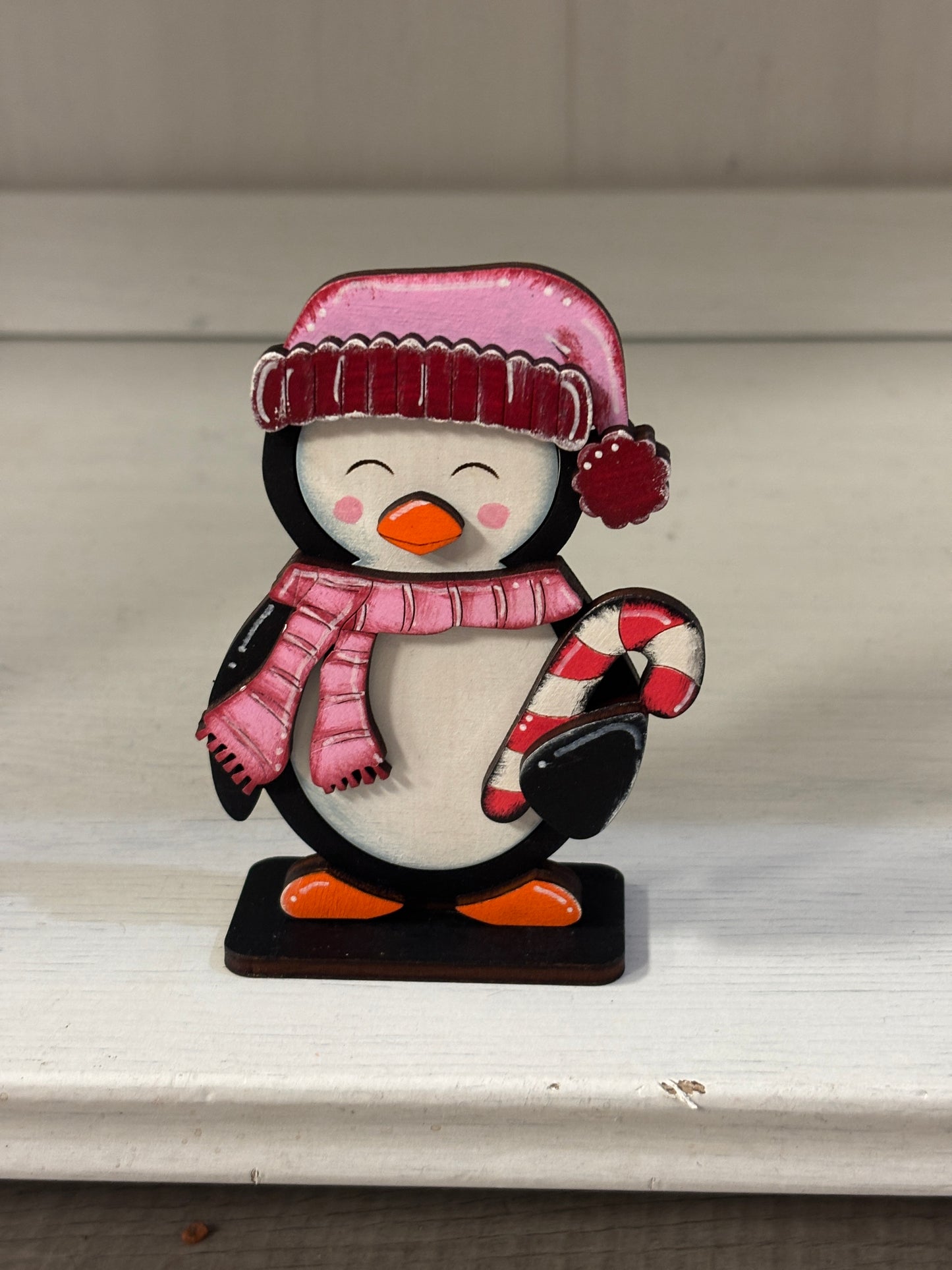 Standing Christmas penguins