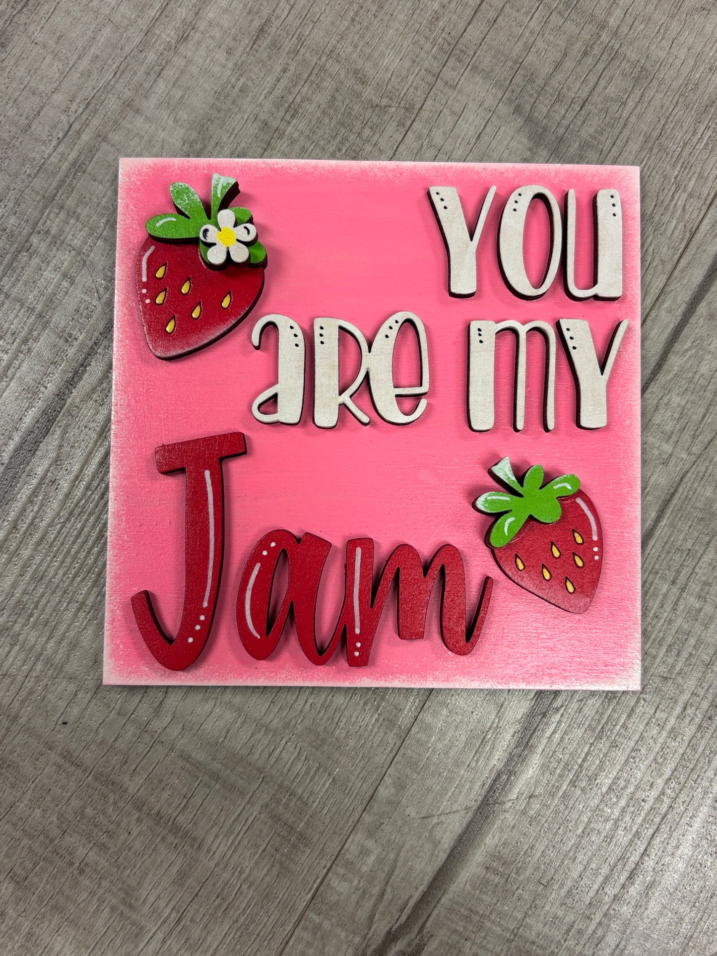 Strawberry square inserts