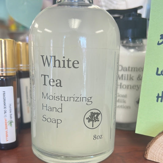 White tea hand soap