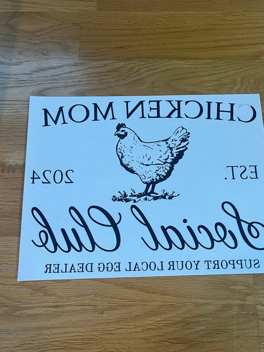 Chicken mom
