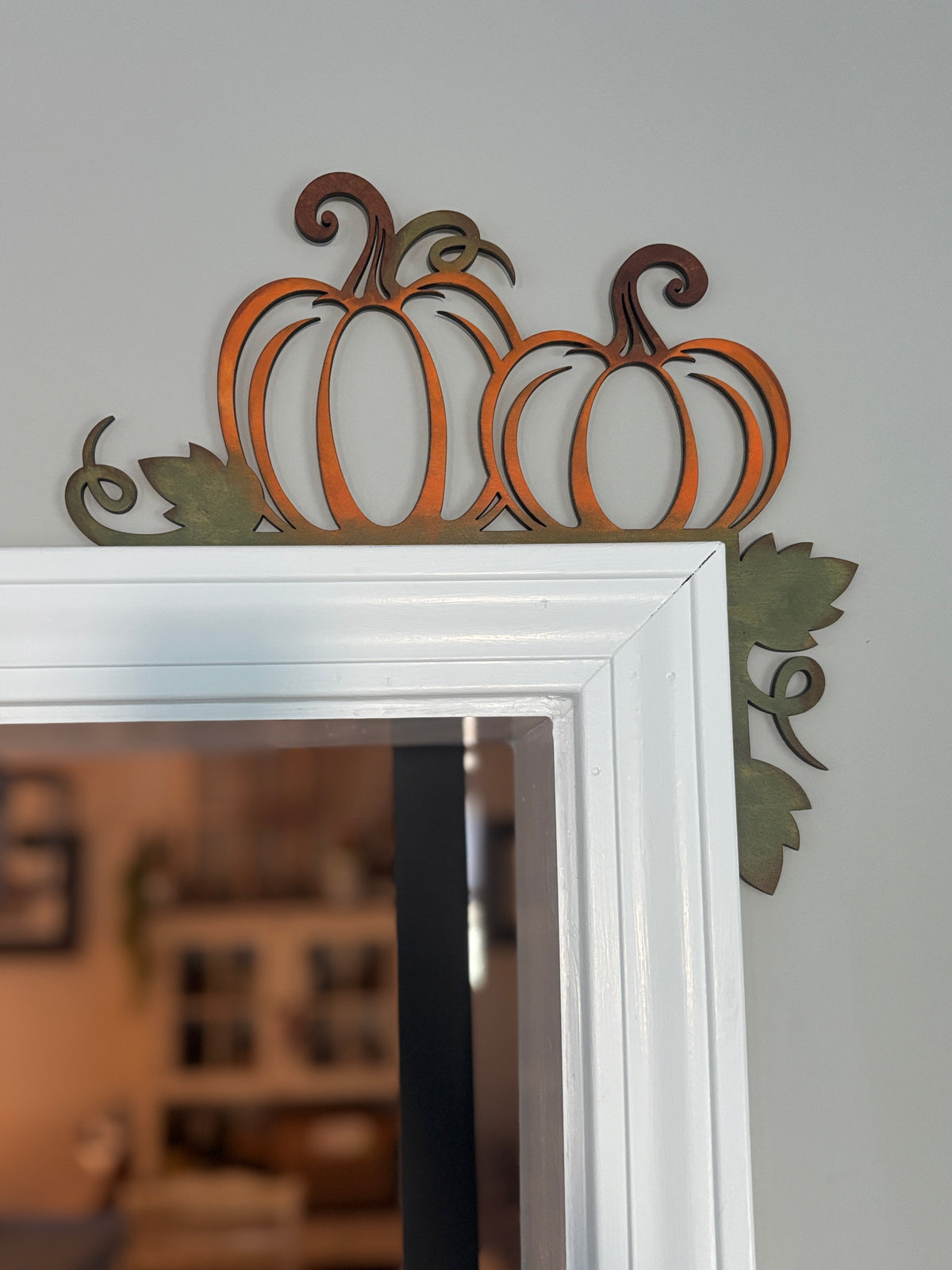 Fall door corner toppers
