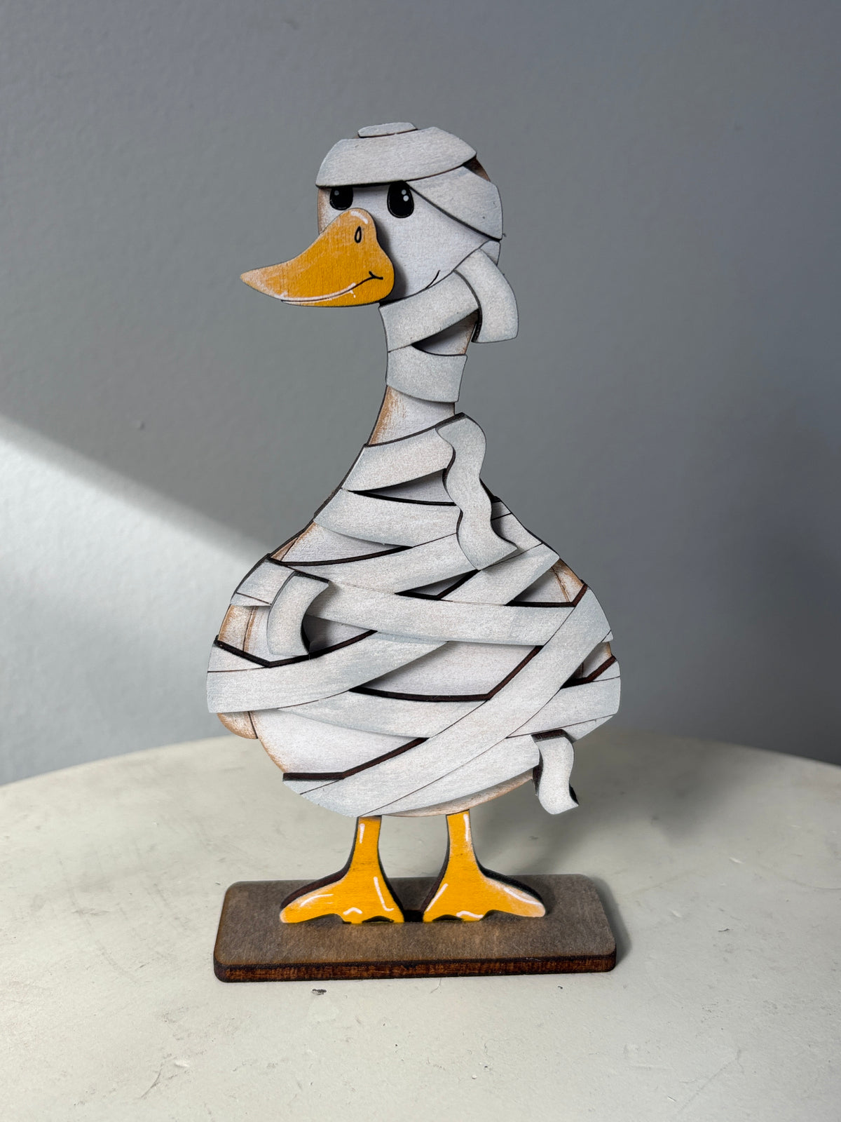 Mini standing Halloween geese