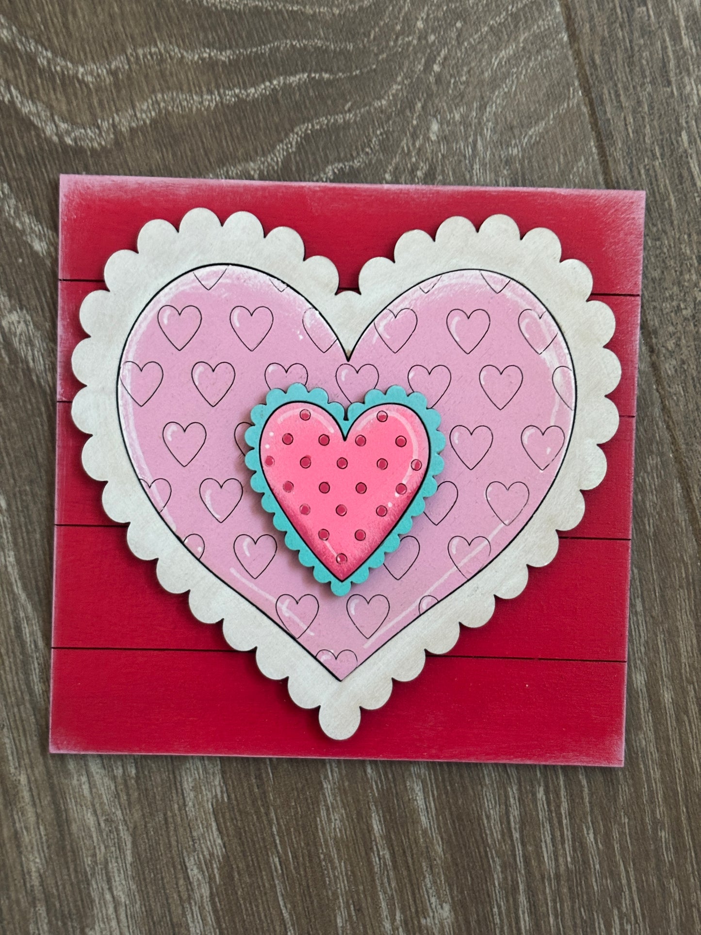 Valentine’s square inserts