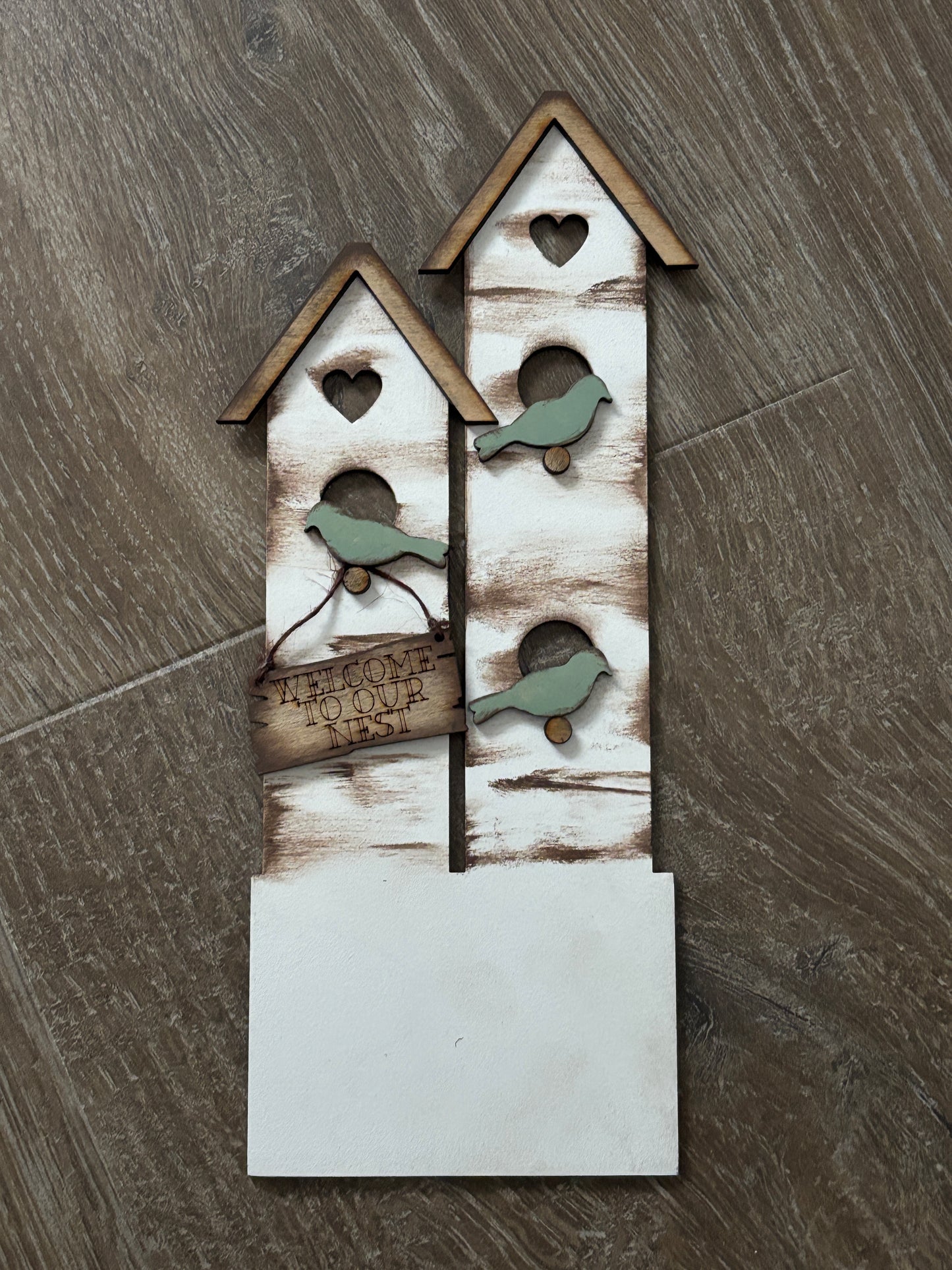 Interchangeable inserts for the Address sign