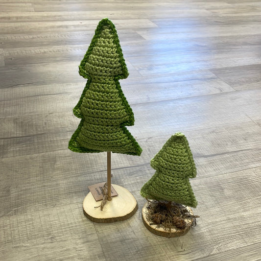 Crochet Christmas trees