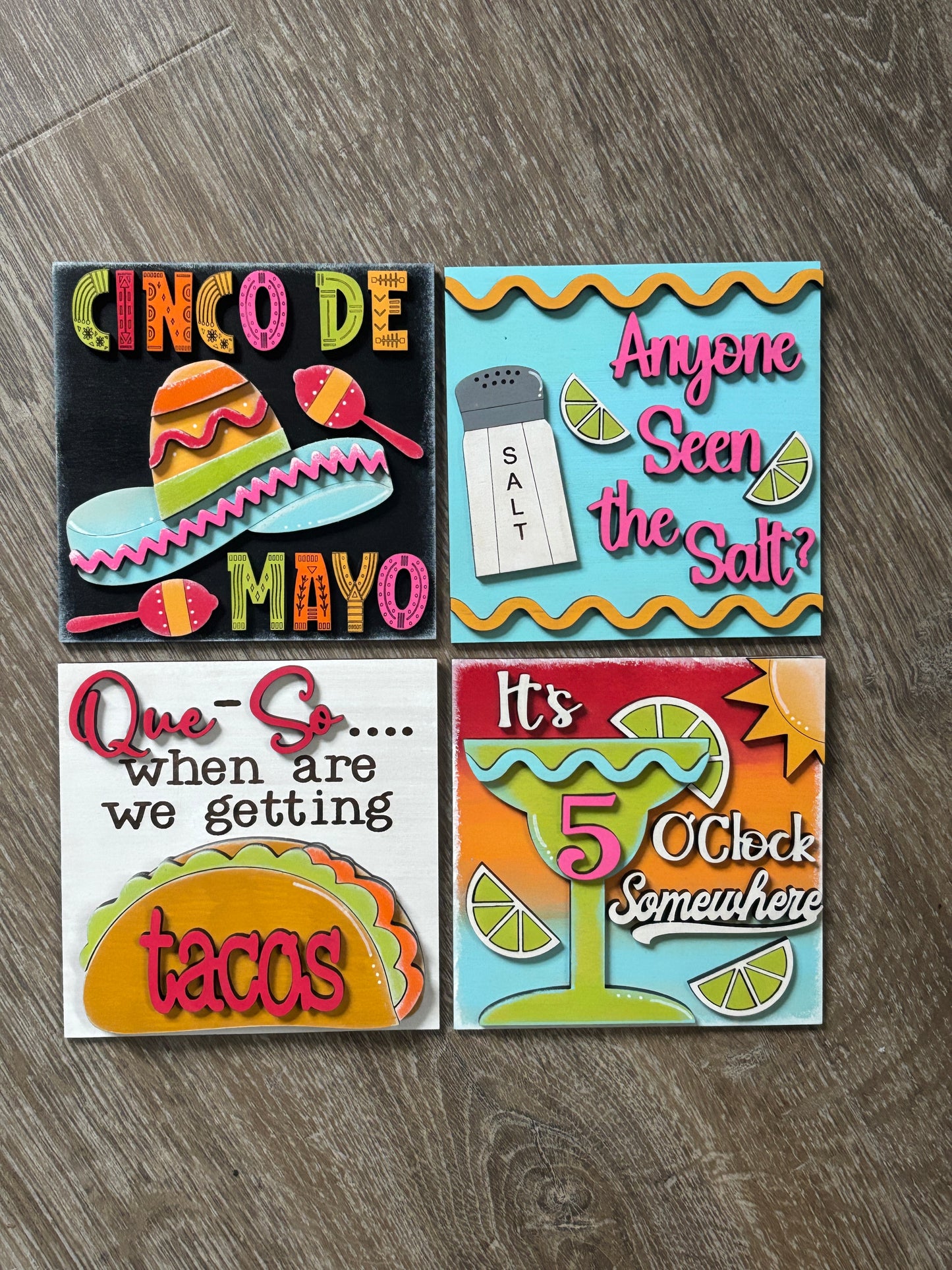 Cinco de mayo square inserts