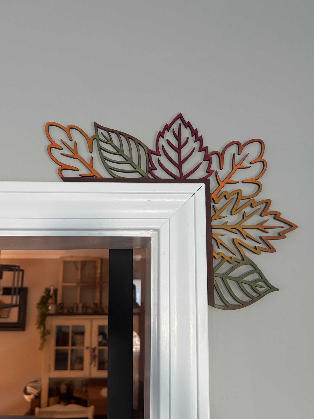 Fall door corner toppers
