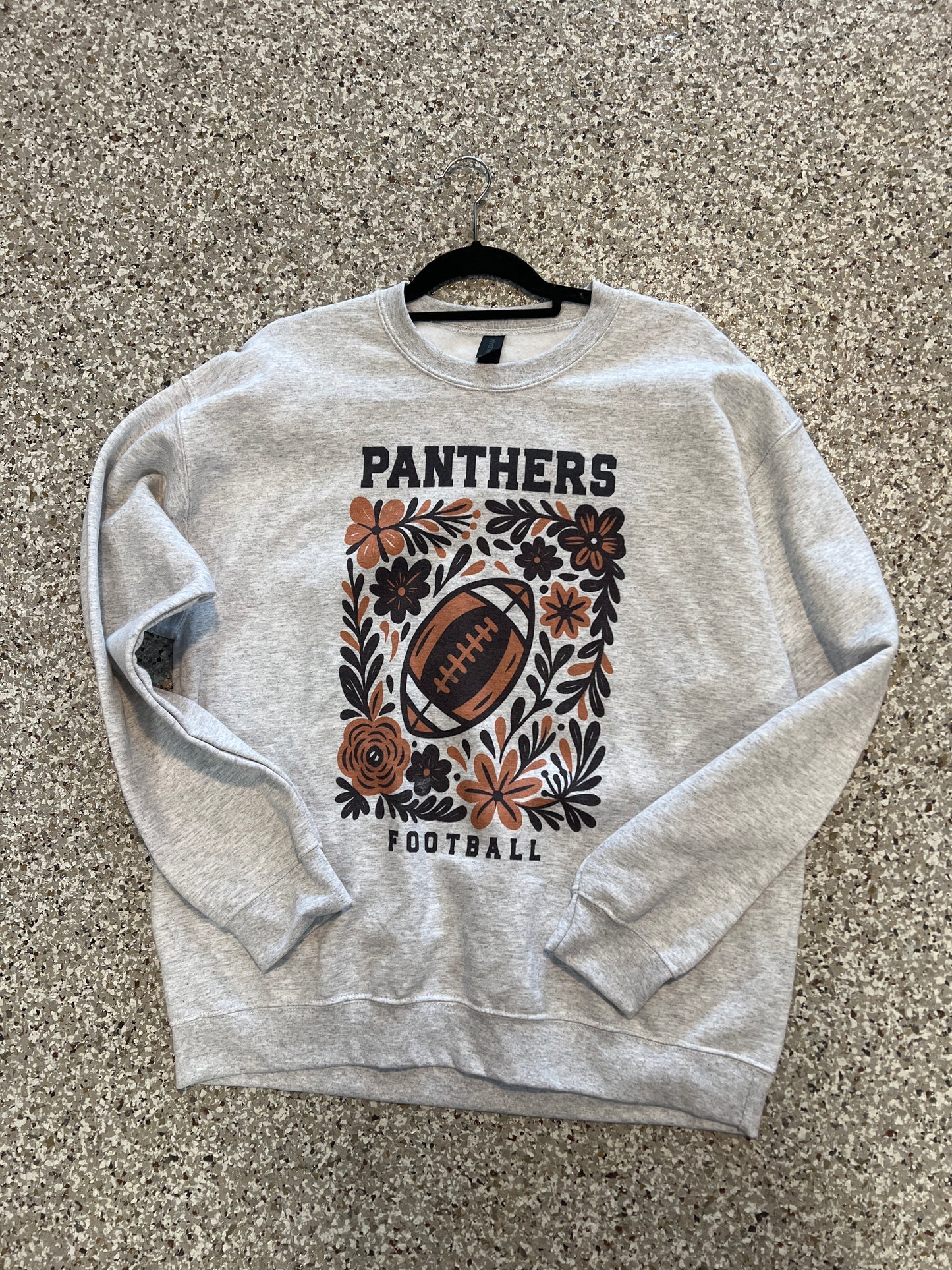 Panthers football floral crew