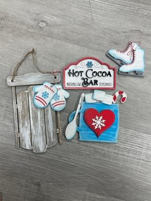 Hot cocoa interchangeable fence set