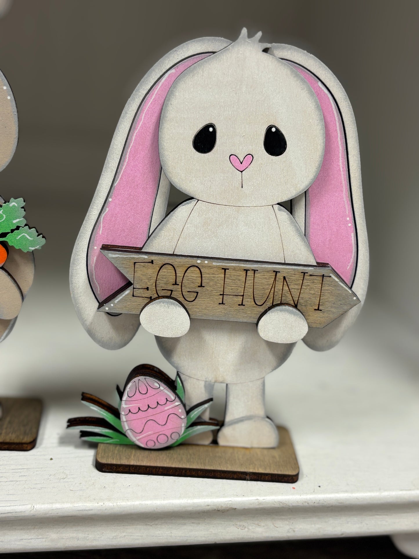 Mini standing Easter bunnies
