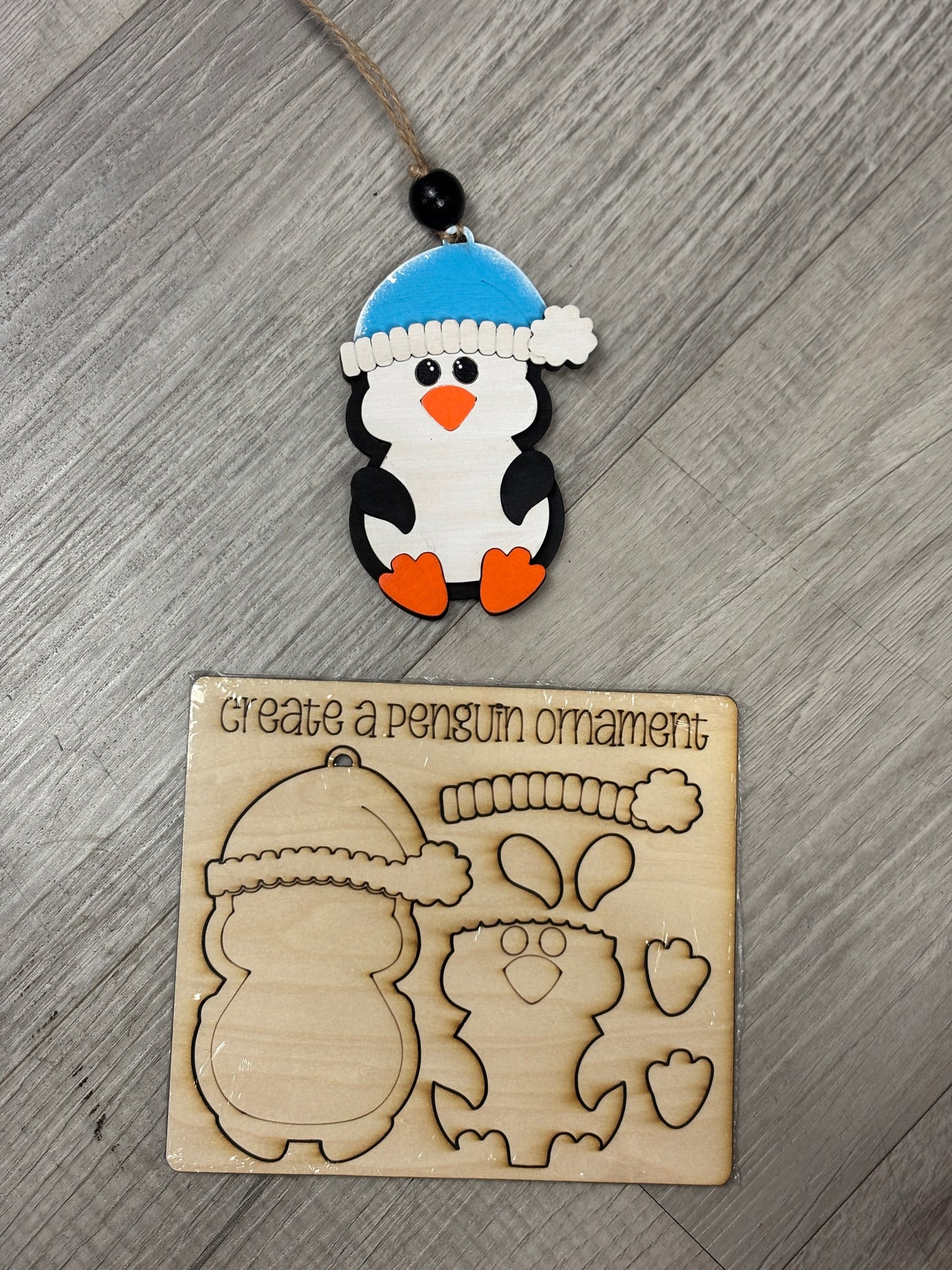 DIY ornament Kit- Christmas shapes