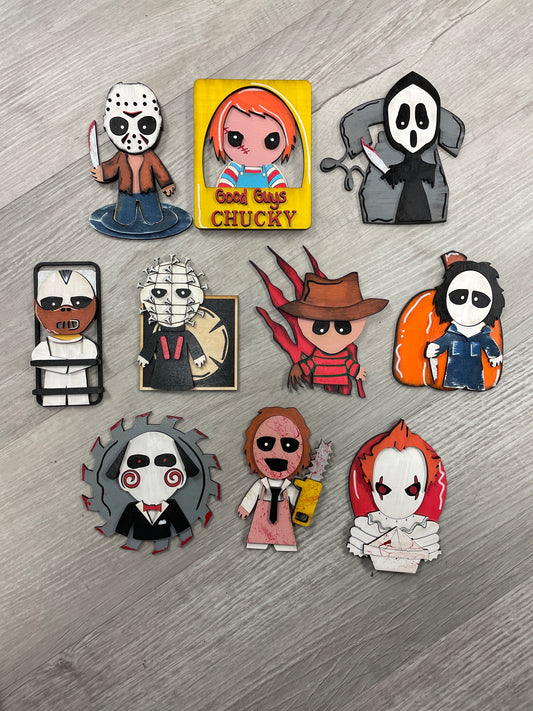 Horror magnets