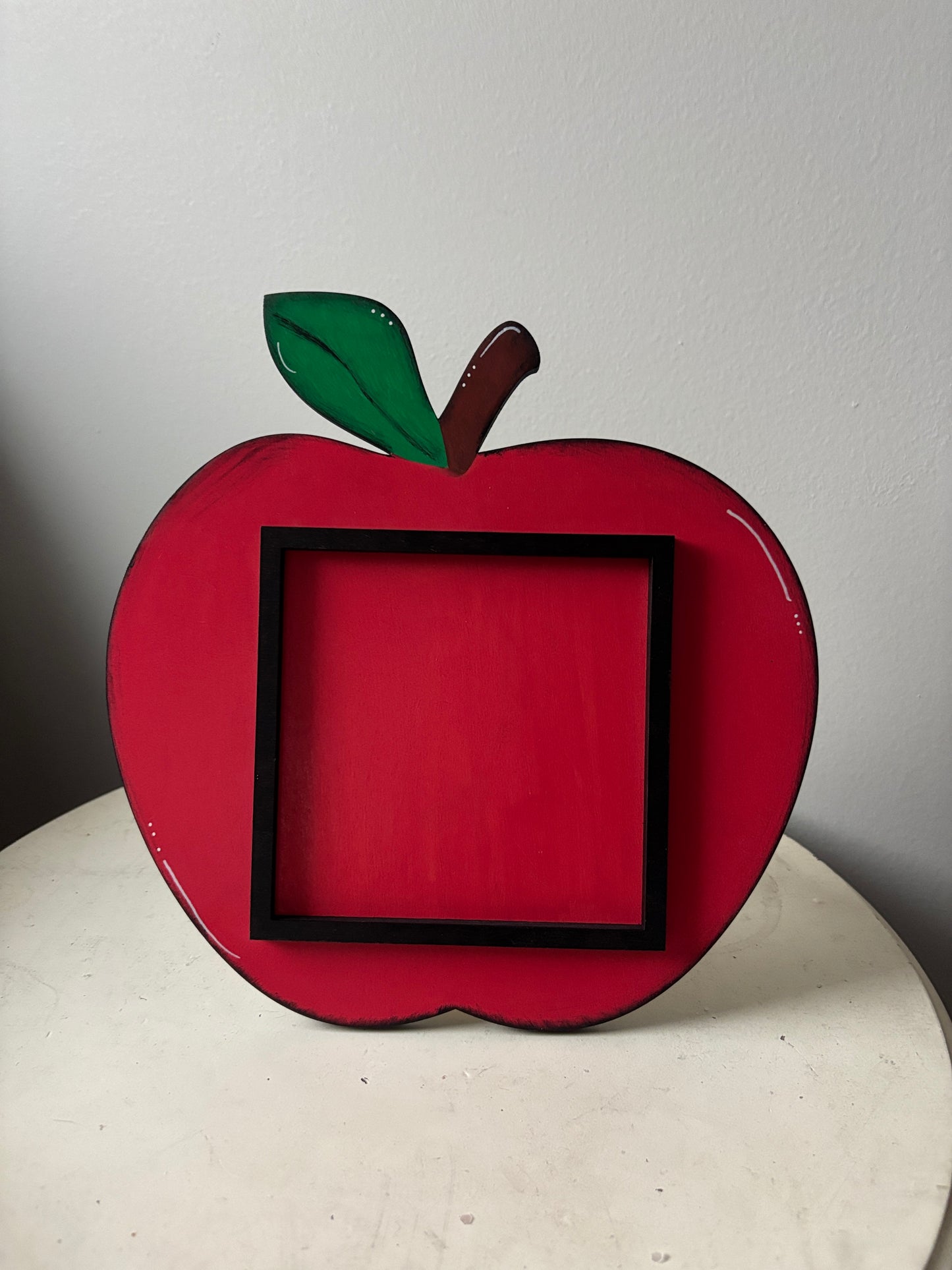 School Teacher themed Single frame for interchangeable square inserts