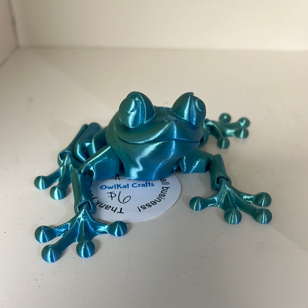 3D frog