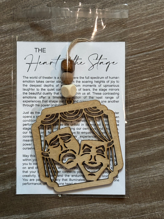 Heart of the stage theatre ornament