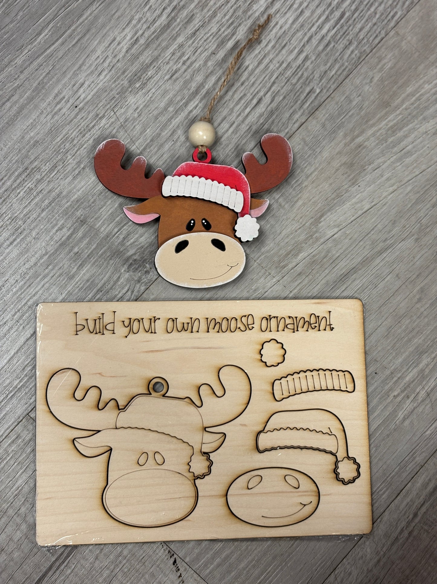 DIY ornament Kit- Christmas shapes