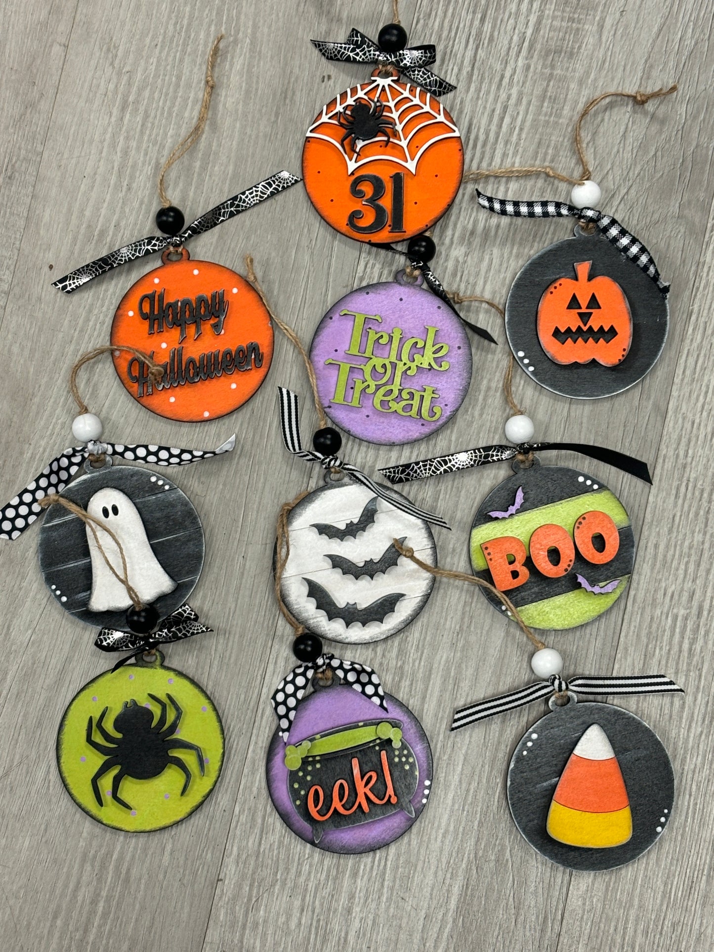 Halloween ornaments