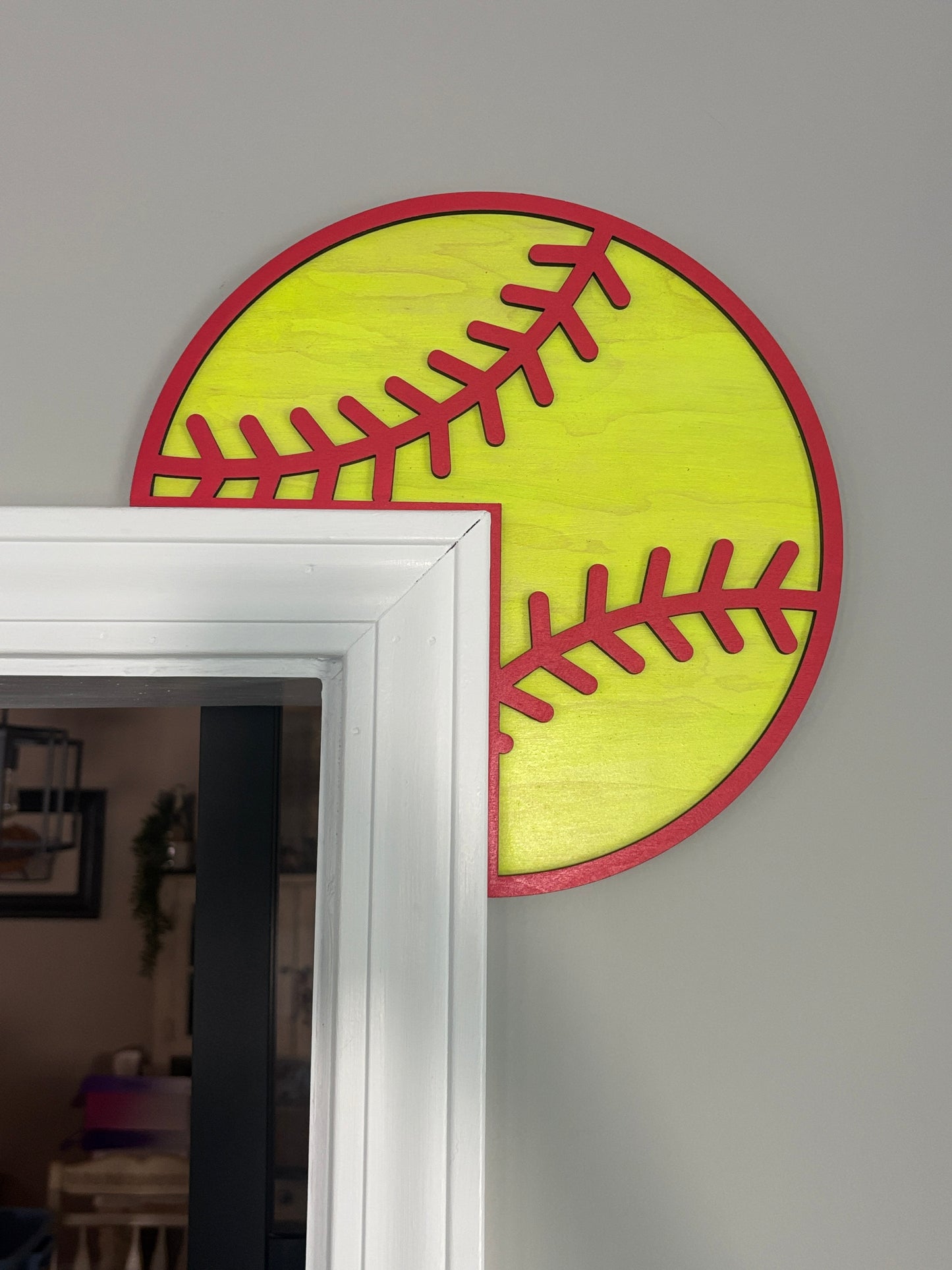 Sports door corner toppers