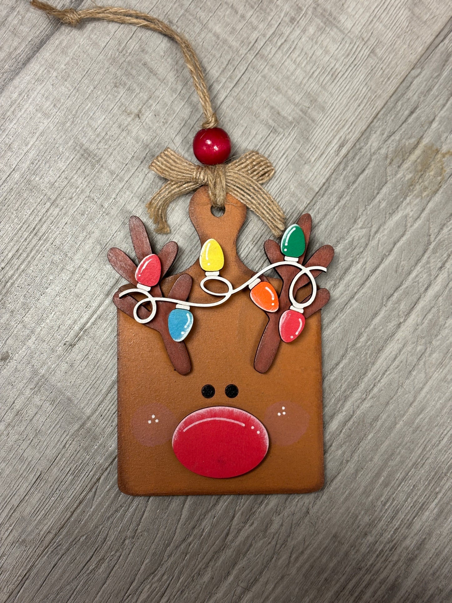 Christmas breadboard ornaments