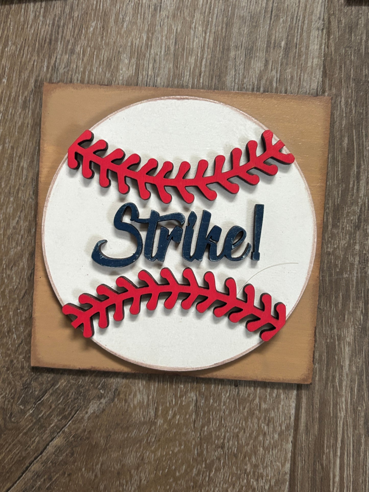 Baseball square inserts