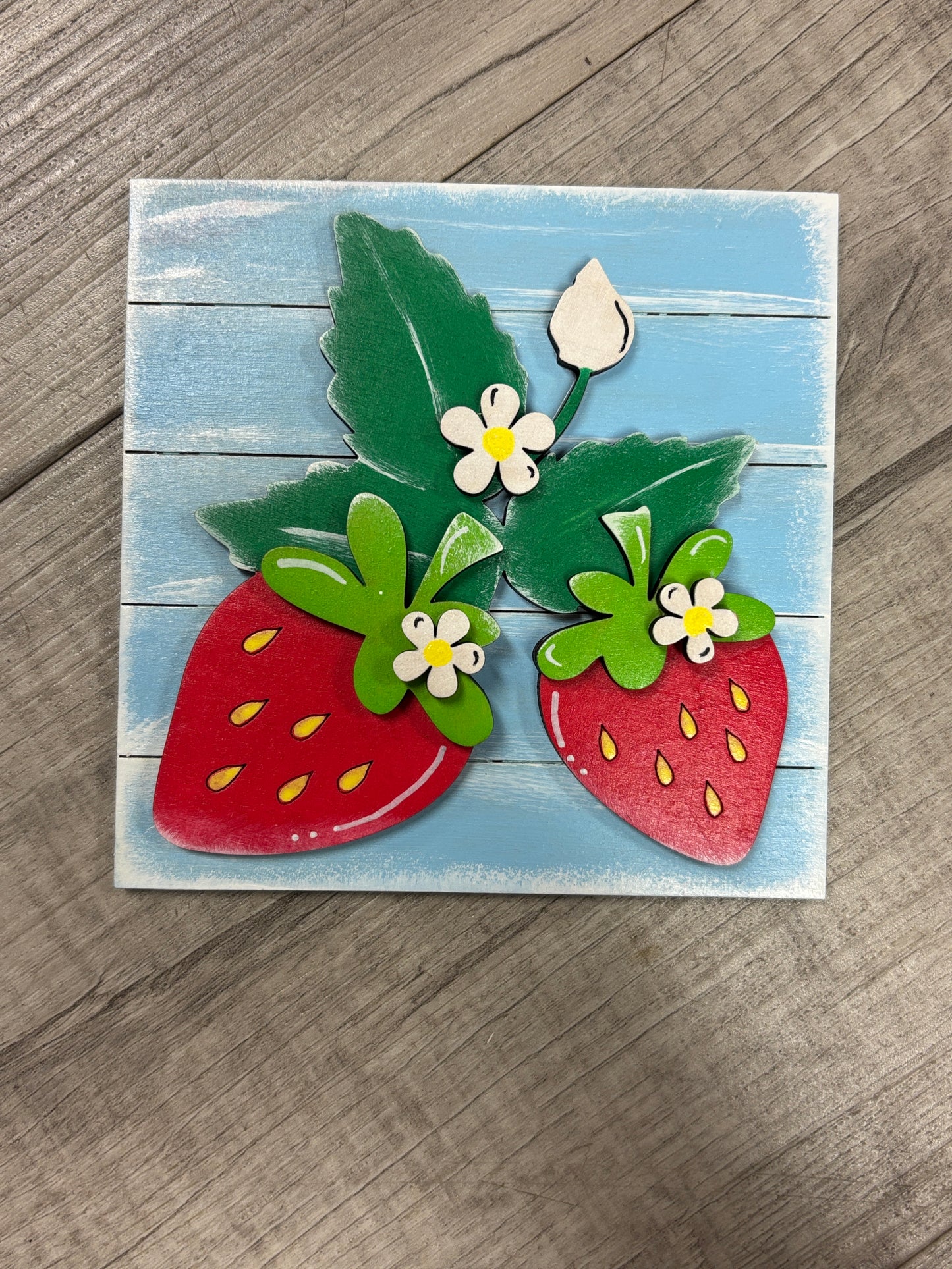 Strawberry square inserts