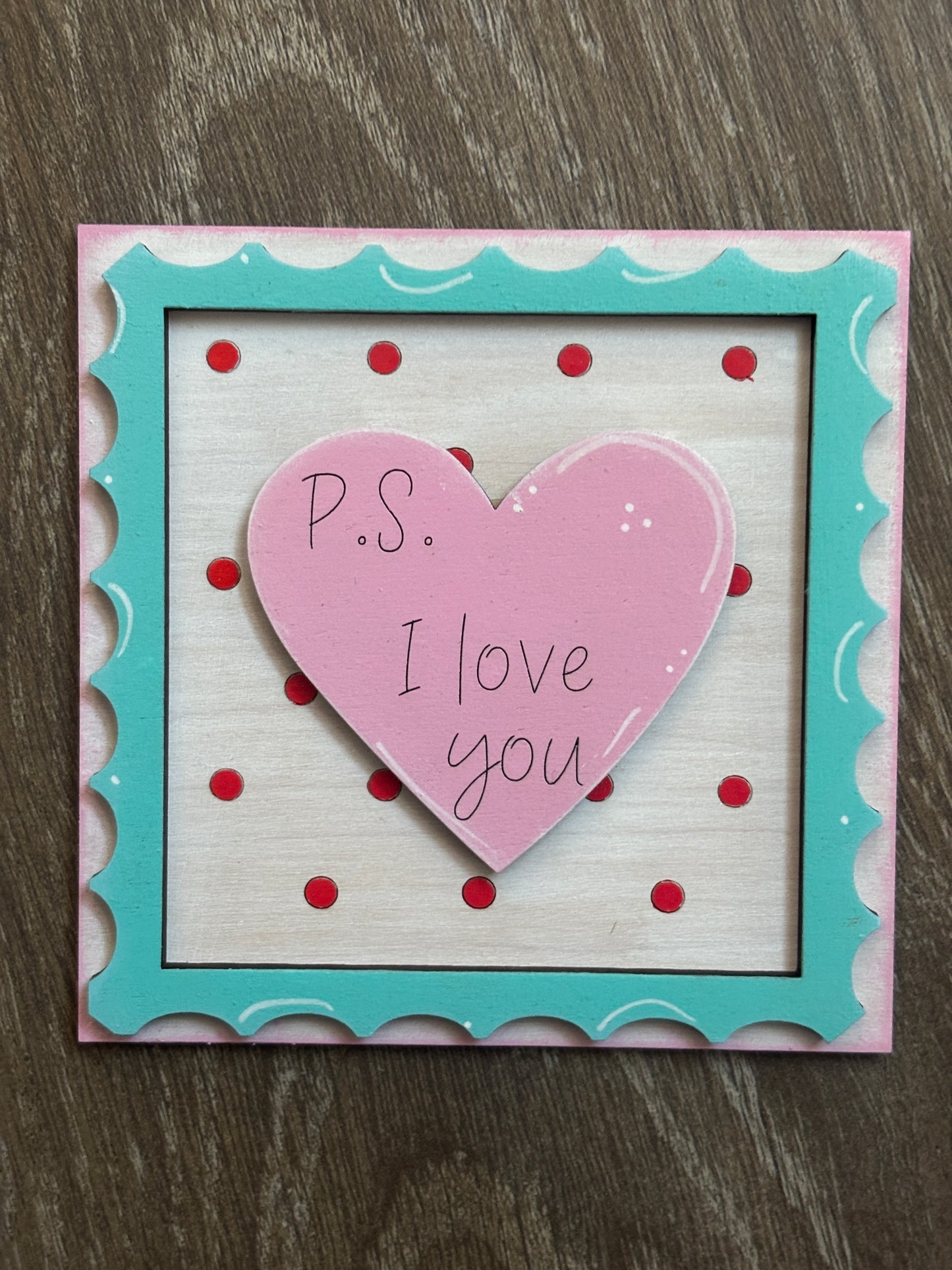 Valentine’s square inserts