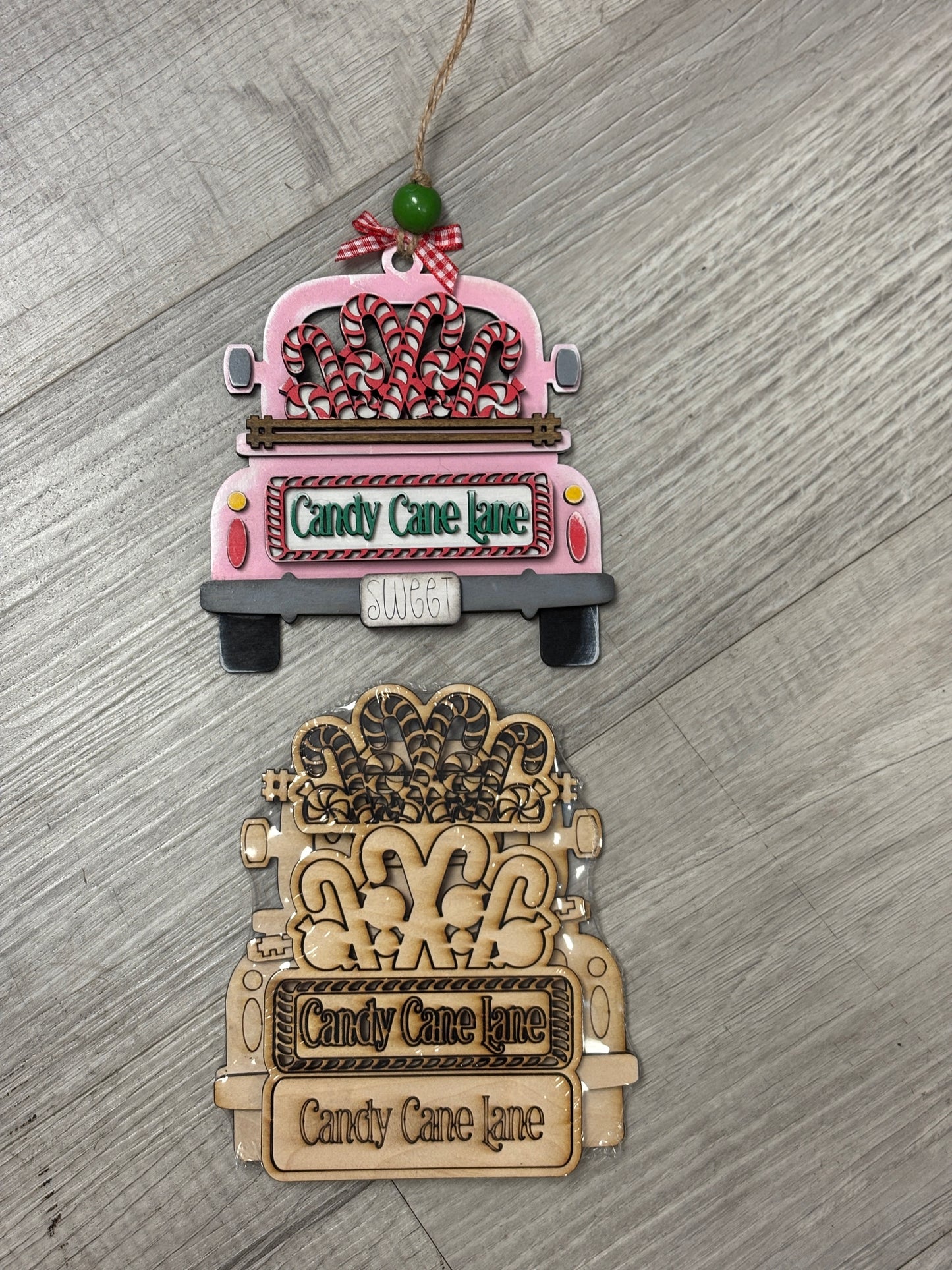 DIY ornament Kit- Christmas truck