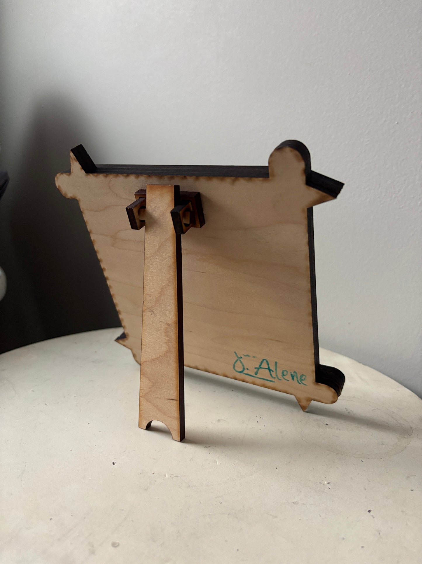 School Teacher themed Single frame for interchangeable square inserts