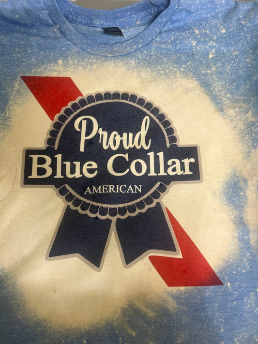 Proud blue collar