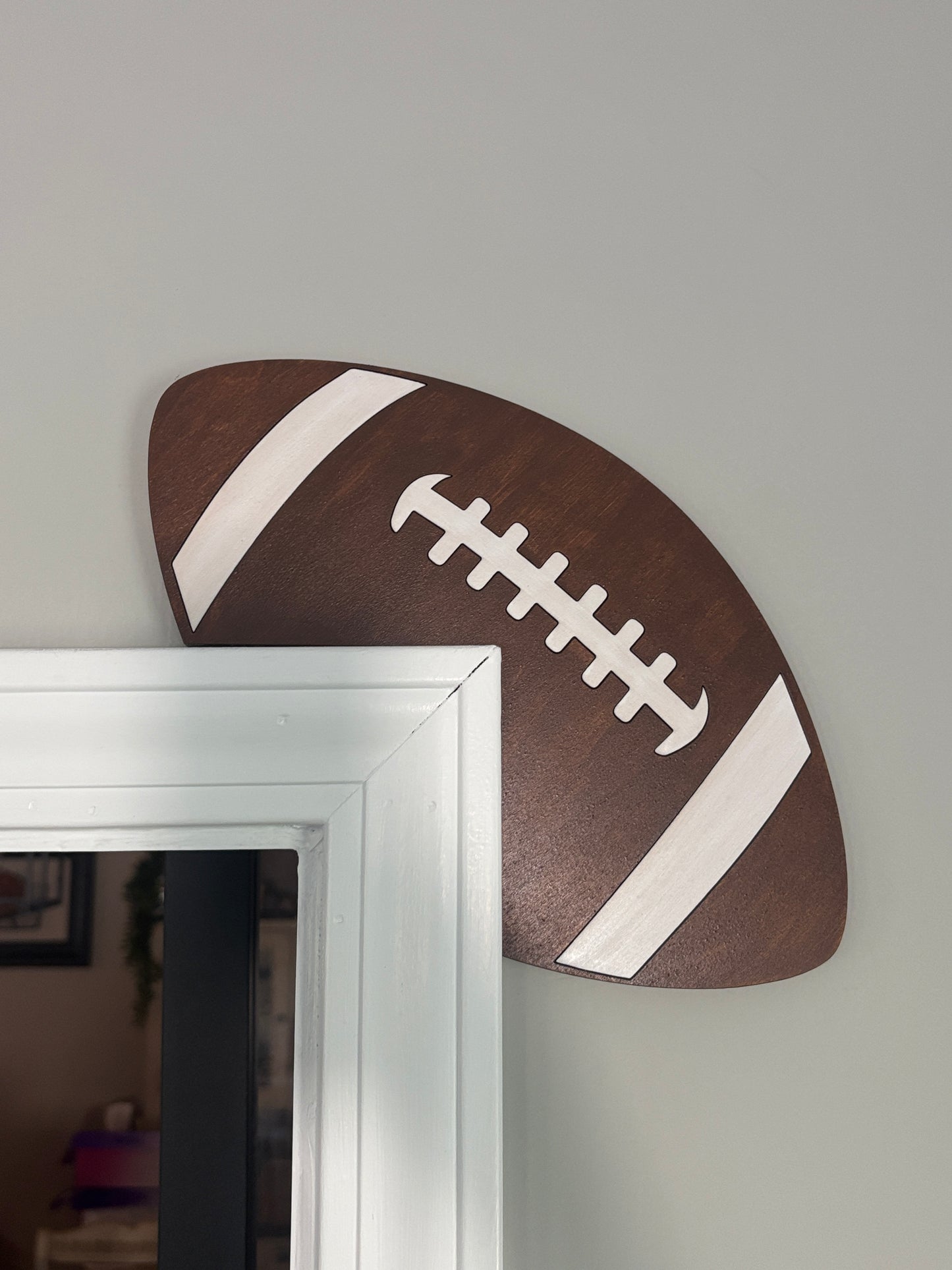 Sports door corner toppers