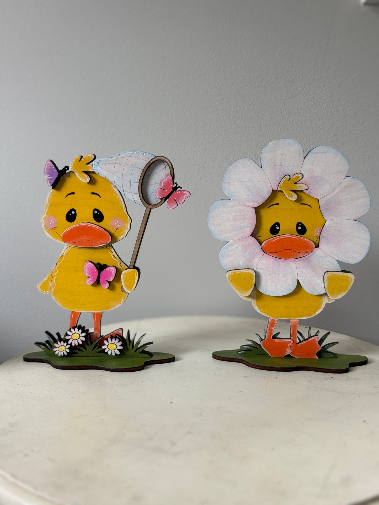 Spring mini standing ducks