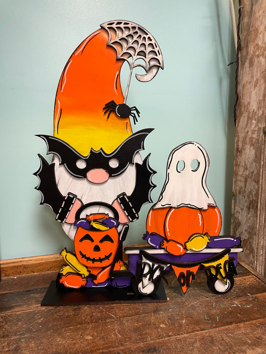 Tall Halloween gnome