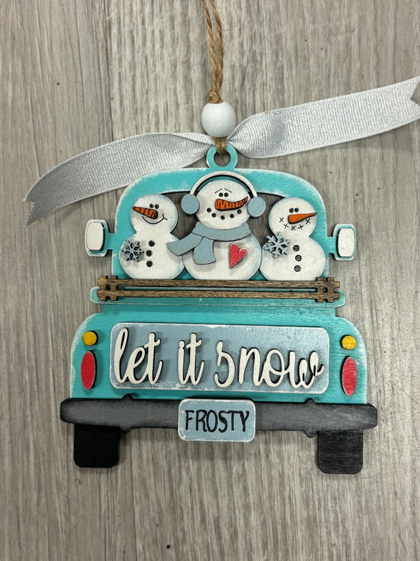 DIY ornament Kit- Christmas truck