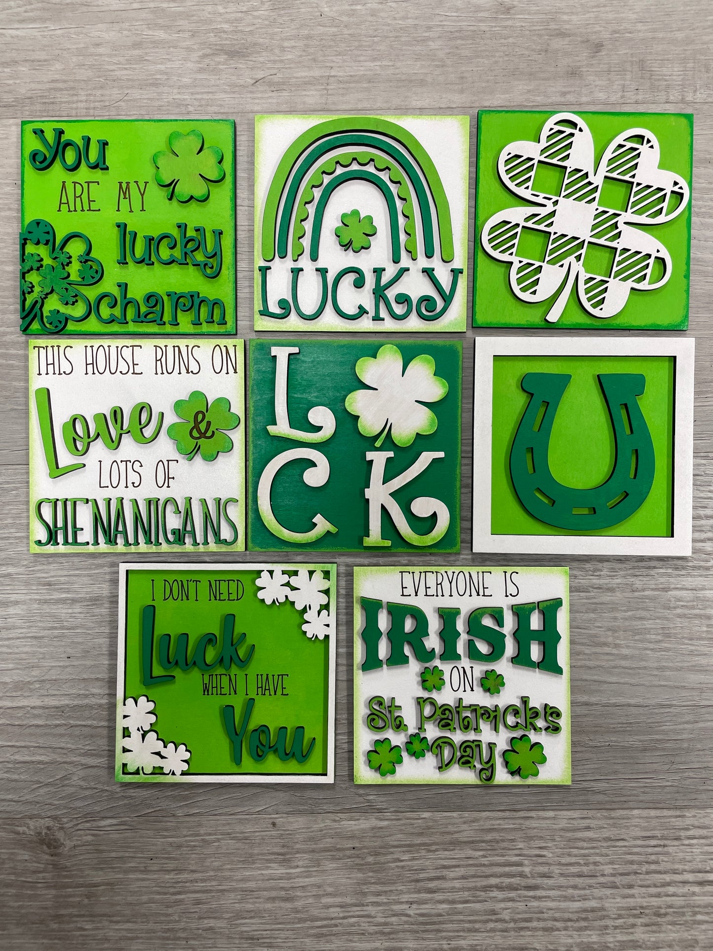 St. Patrick’s Day square inserts