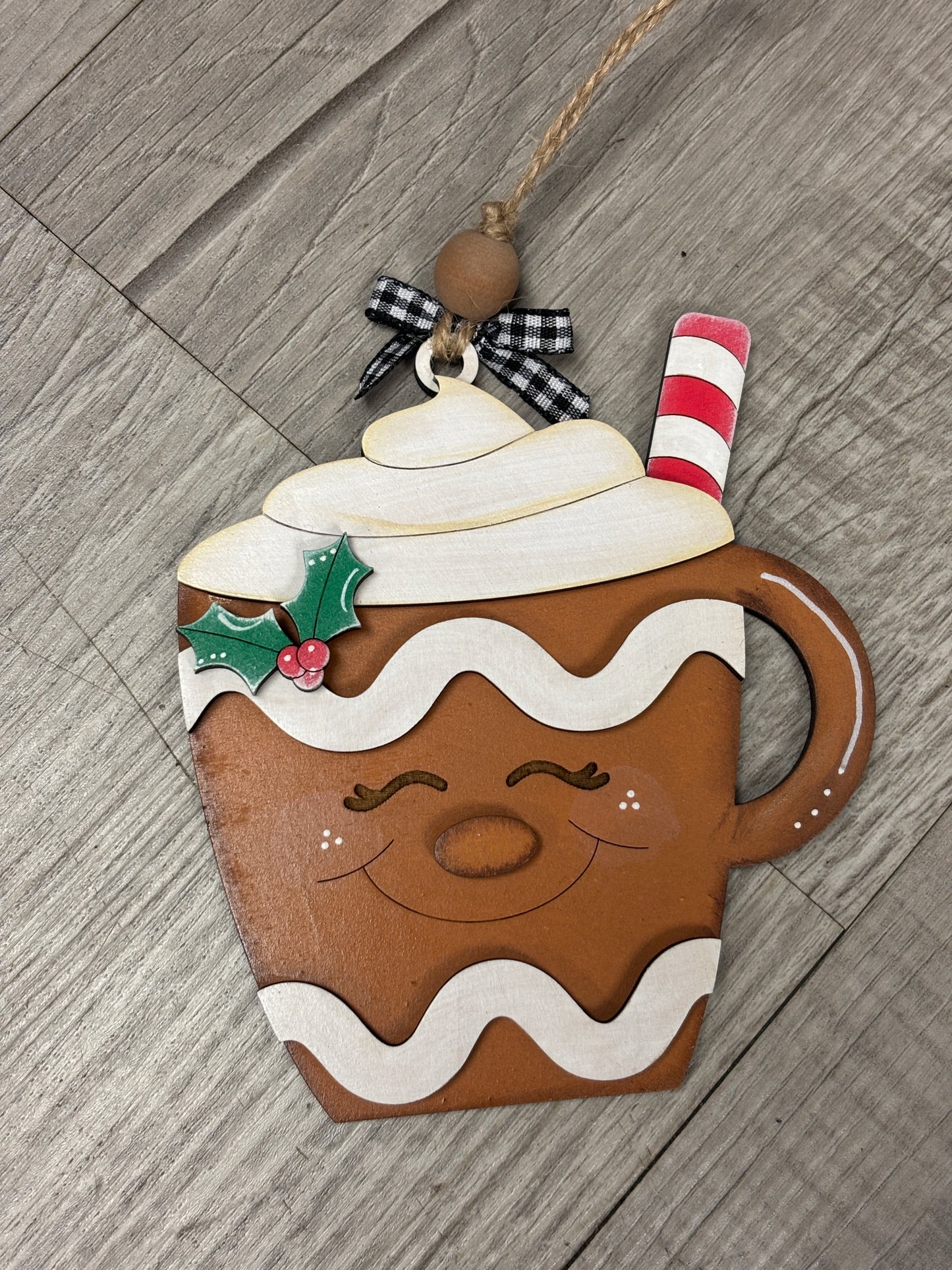 Christmas mug ornaments
