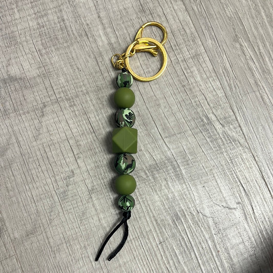 Beaded keychain