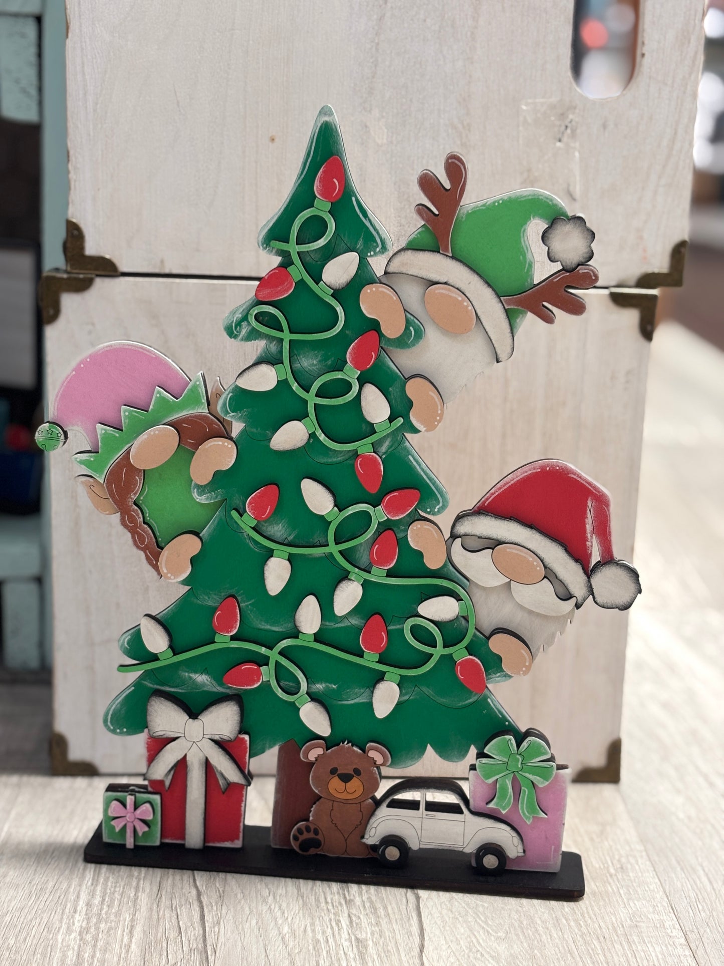 Gnome Christmas tree