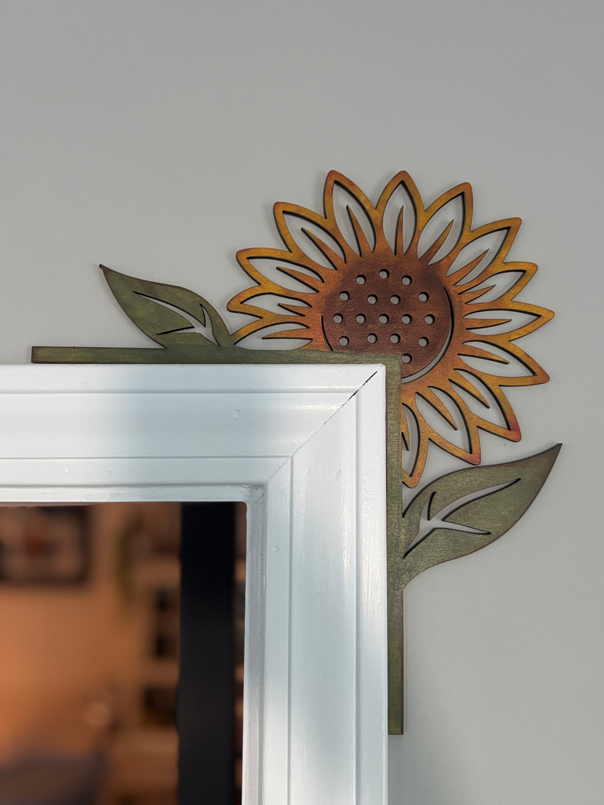 Fall door corner toppers