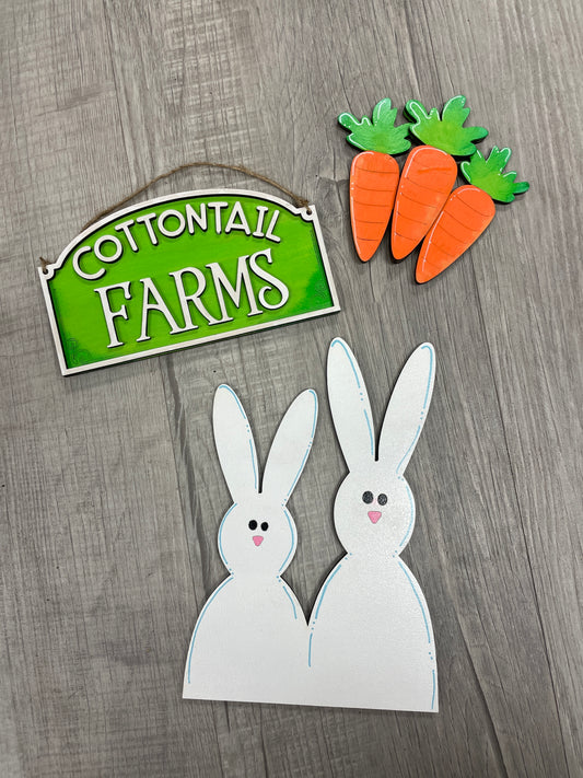 Cottontail Farms Easter interchangeable fence set