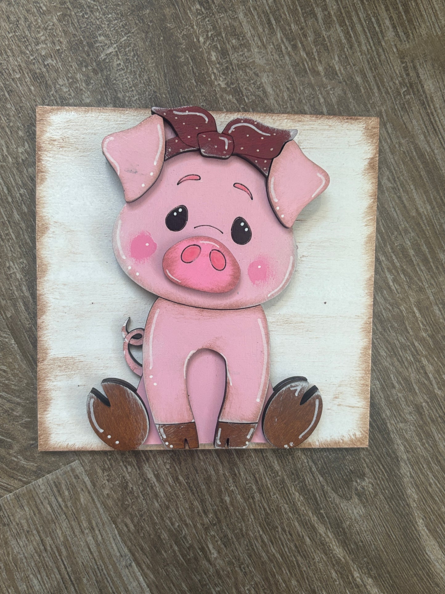 Pig square inserts