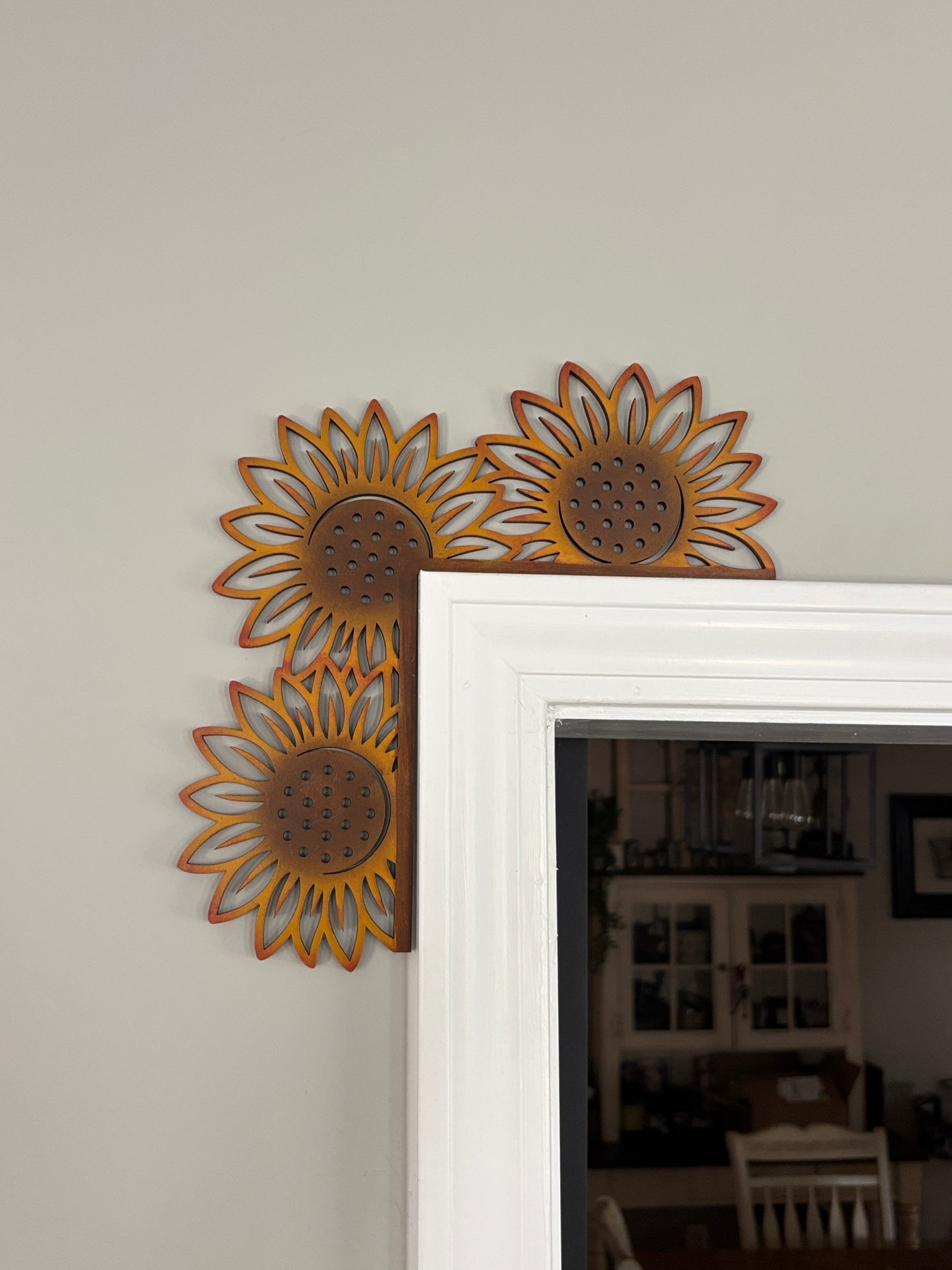 Fall door corner toppers