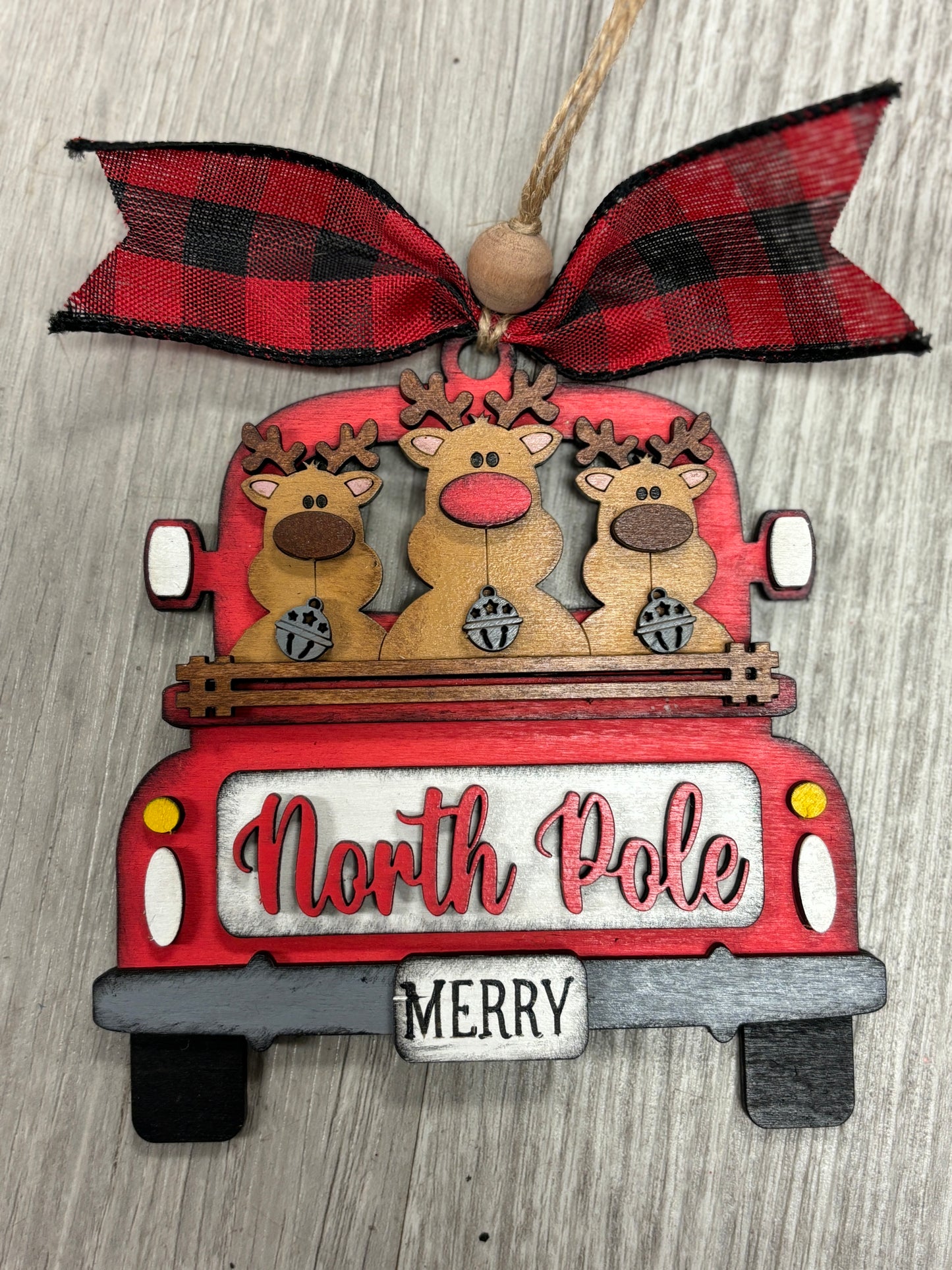 DIY ornament Kit- Christmas truck