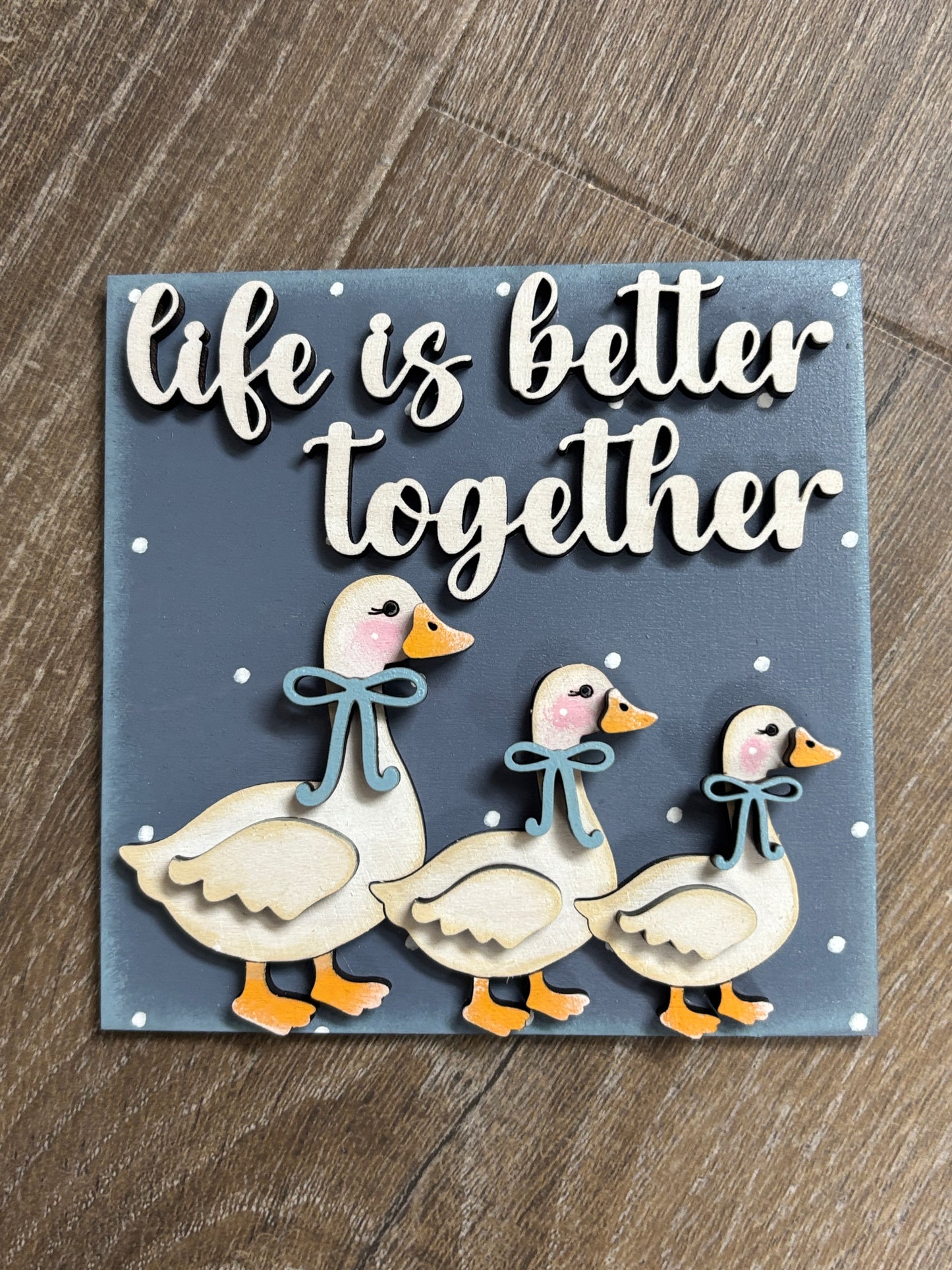 Goose square inserts